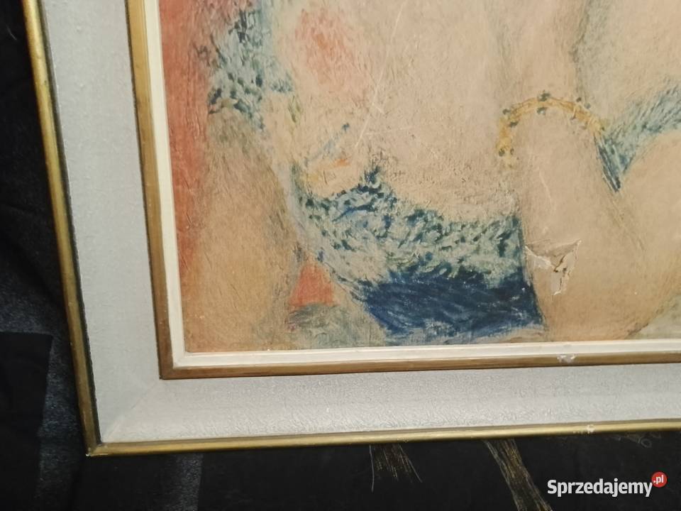 Obraz portret Jeanne SamaryPierrea Augustea Malarstwo sprzedam