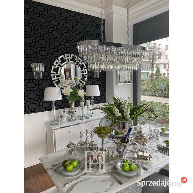 Lustro dekoracyjne w stylu nowojorskim glamour inny kolor
