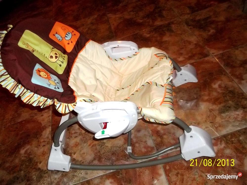 Huśtawka Leżaczek DELUXE 3w1 Fisher podkarpackie Strzyżów