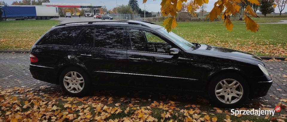 Mercedes E200 18 kompresor LPG 2005r PDC klima tempomat Środa Śląska