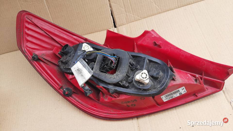 lampa tylna OPEL CORSA D 3 drzwi prawa 13186351 dolnośląskie Dębno
