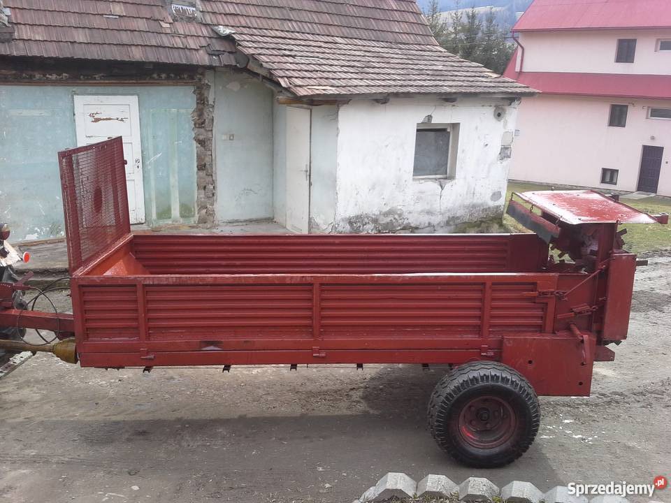 Rozrzutnik Obornika 2t Górski stan Konina