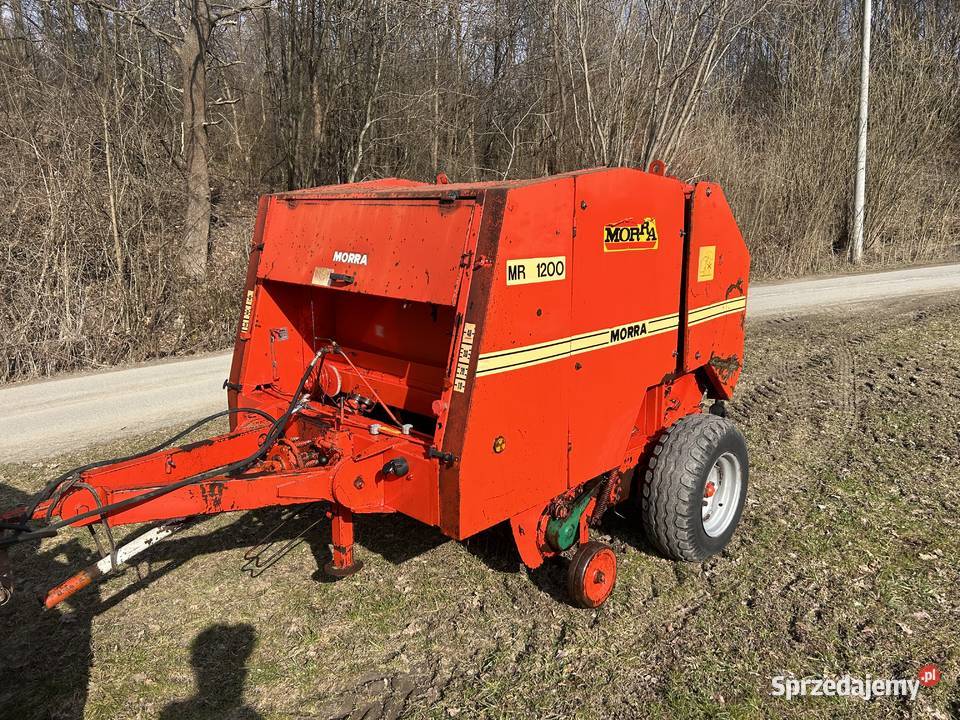 Prasa rolująca belująca morra mr 1200 belarka nieuszkodzony Nowy Sącz