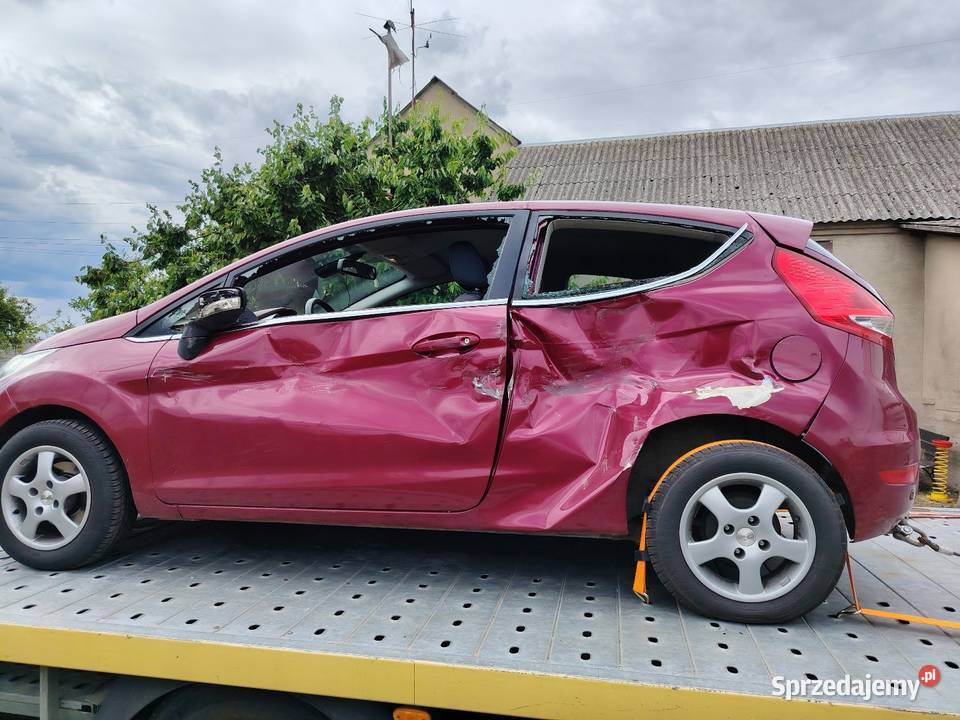 Ford Fiesta kolizji Lipno