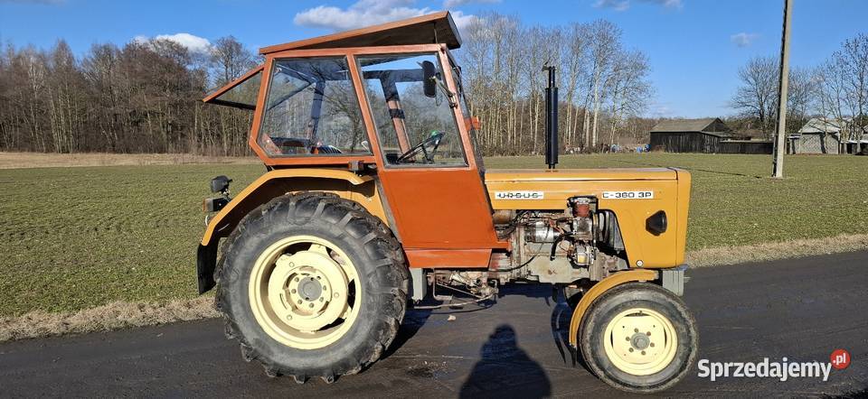 Ciagnik URSUS C 360 3p PERKINS 84R ZAREJSTROWANY