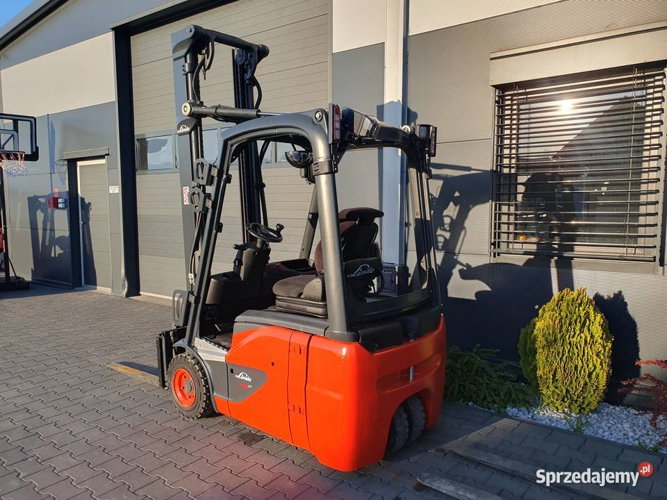 Wózek widłowy LINDE E16C 2020r OKAZJA Przesuw Proszowice sprzedam