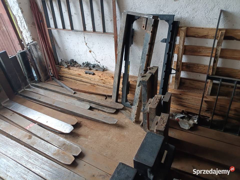 Widły paletowe paleciak sztaplarka tur koparka pomorskie Kościerzyna sprzedam
