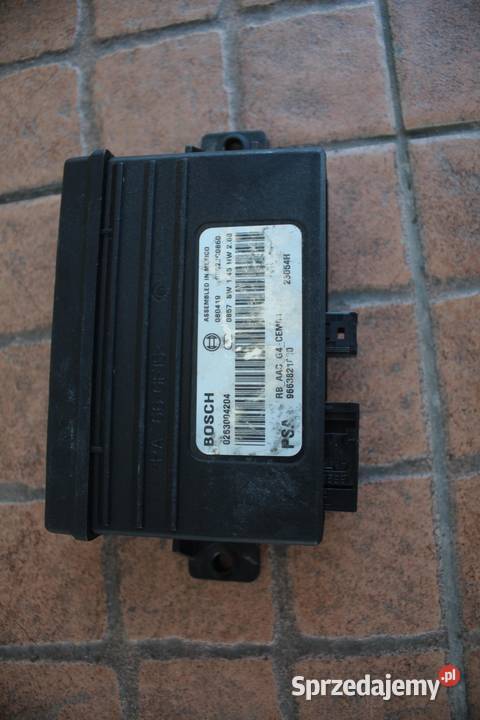 MODUŁ PDC PARKOWANIA CITROEN C5 III X7 wielkopolskie