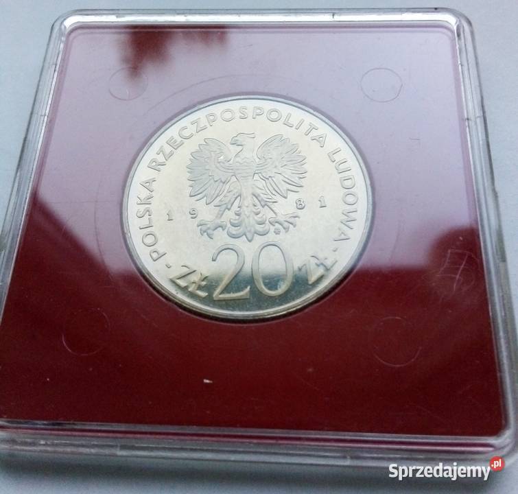 POLSKA20 1981 r CuNi PRÓBA BARBAKAN mazowieckie