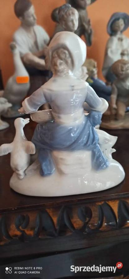 Figurka dziewczynka z kaczuszkami Gdańsk sprzedam