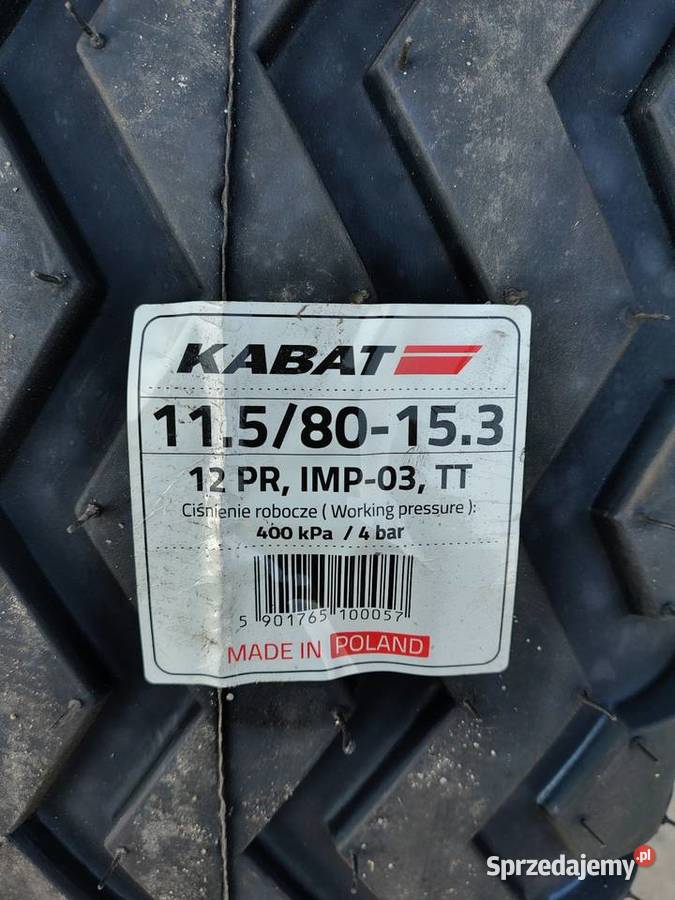 Opony NOWE 11580153 Kabat łódzkie