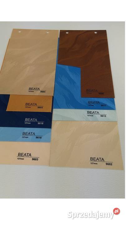 Gotowe pasy żaluzje pionowe verticale na wymiar Łapy