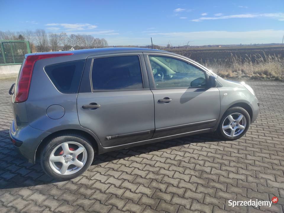 NINISSAN NOTE 14 BENZYNA 88 2006R klimatyzacja Pińczów