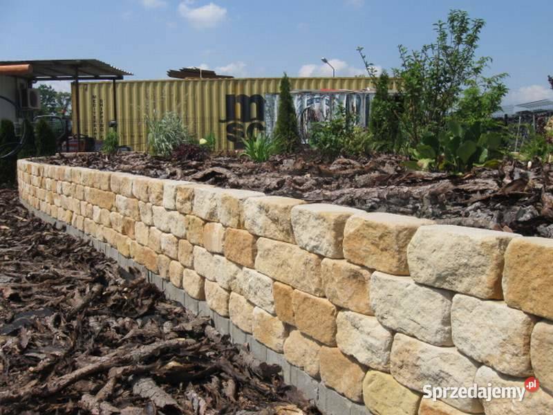 Kamień murowy ogrodowy postarzany na ogrodzenia Wielgomłyny