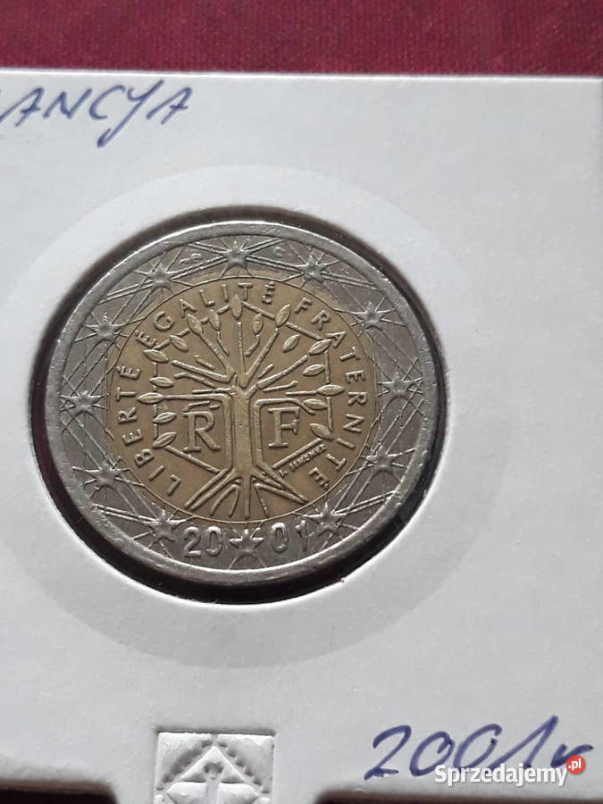 2 Euro Francja 2001 r Konin