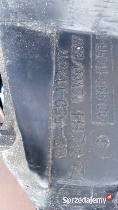 Lampa przednia prawa Peugeot 206 małopolskie