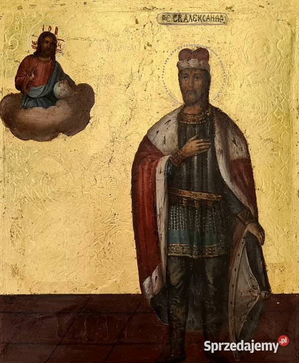 Ikona Święty Aleksander Newski 0283