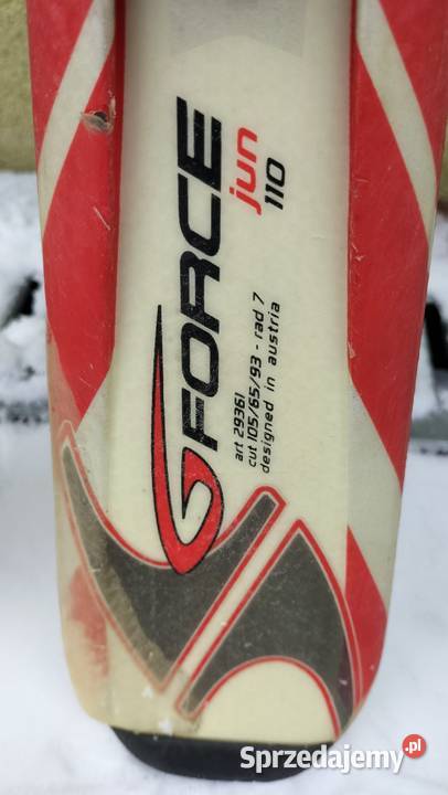 Narty 110 z butami długość buta 270mm Pilchowice