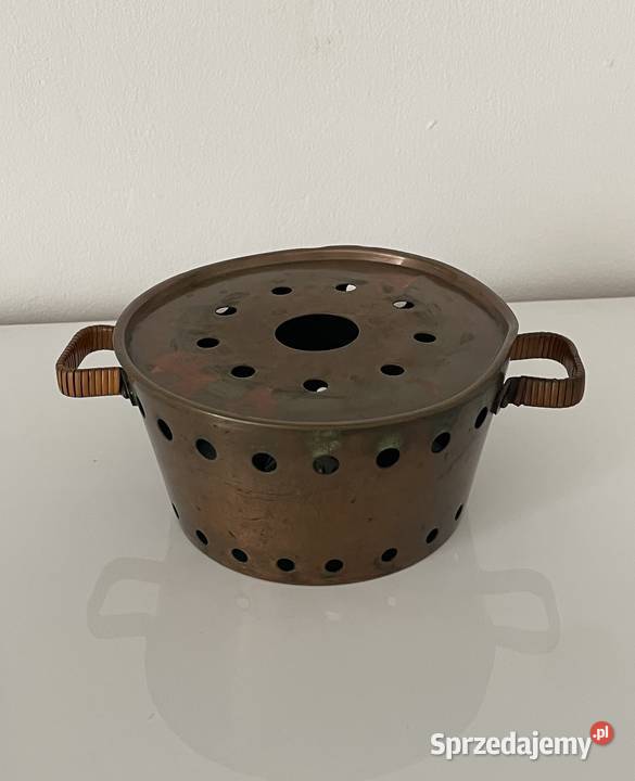 Podgrzewacz miedziany vintage Niemcy