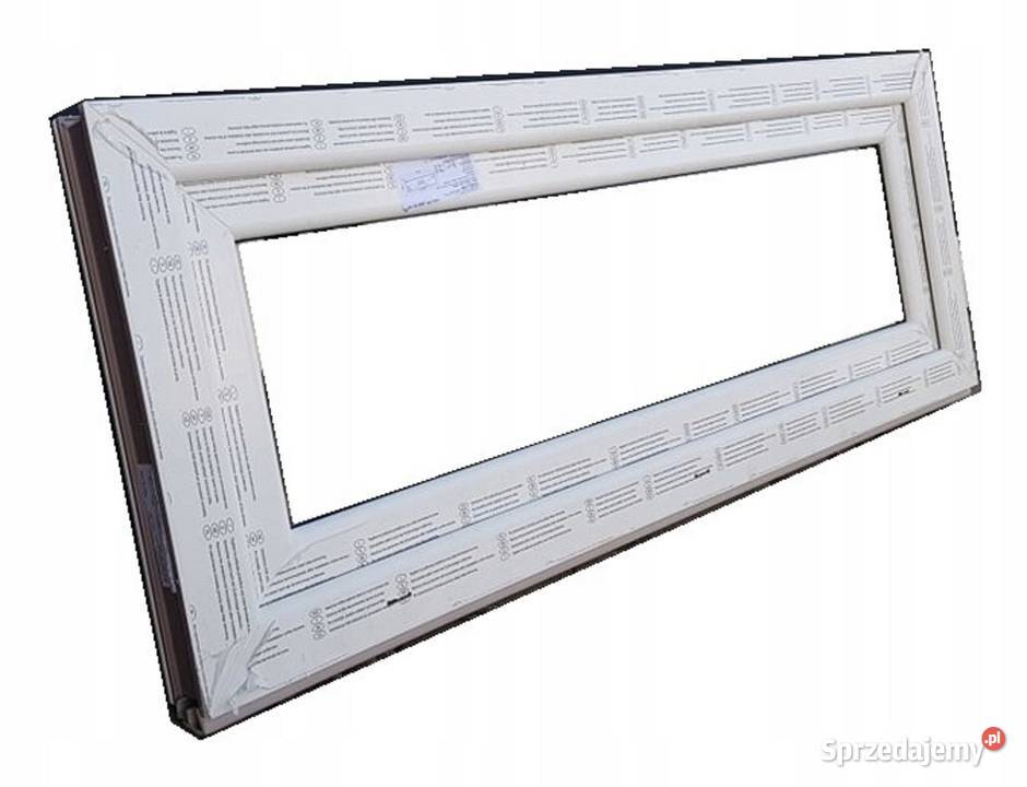 OKNA KacprzaK Okno pcv 130X50 NOWE PCV WYSYŁKA Siedlce