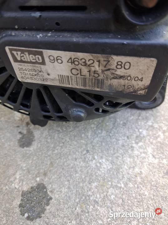 Alternator Valeo Peugeot 206 SW 20 HDI 2003