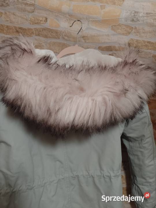 36S Hiszpańska kurtka zimowa z kapturem z Płaszcz zimowy