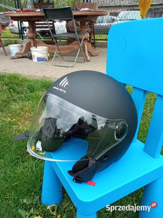 Kask motocyklowy otwarty xl Szczekarków-Kolonia