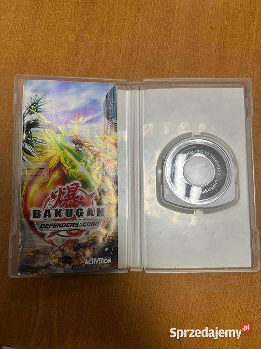 Gra na PSP Bakugan Defenders of the Core Elbląg sprzedam
