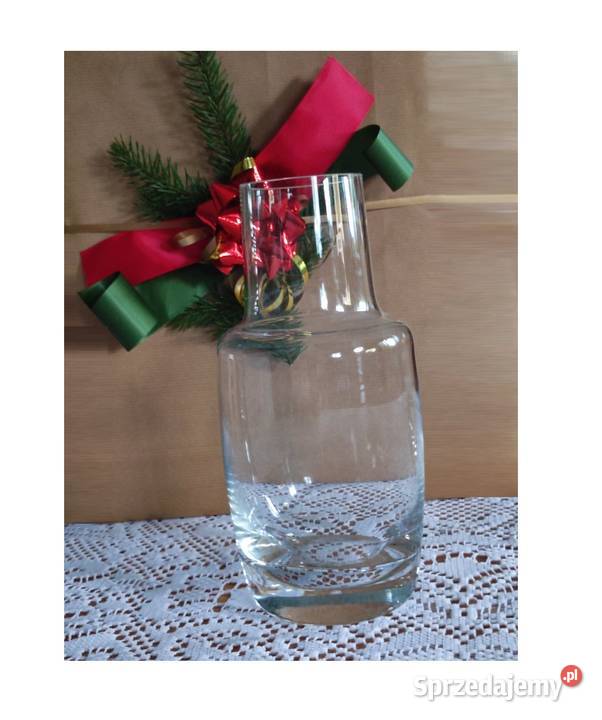 szklana przezroczysta przeźroczysta loft karafka Wazony Kielce