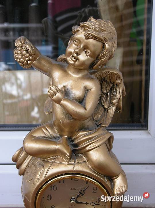 figurka anioł z zegarem adler lubuskie