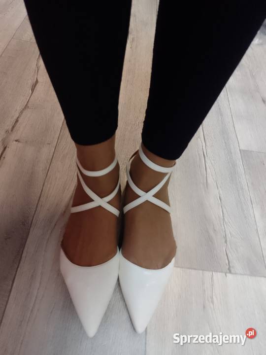 38 Zmysłowe białe baleriny wieczorowe z małopolskie Kraków