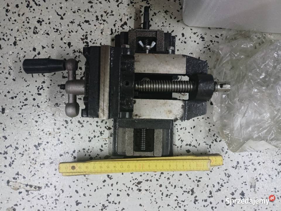 Imadło maszynowe krzyżowe Vice mm75 steel 2ax Białystok sprzedam