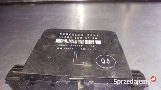 MODUŁ STEROWNIK DRZWI LEWY TYŁ MERCEDES W203