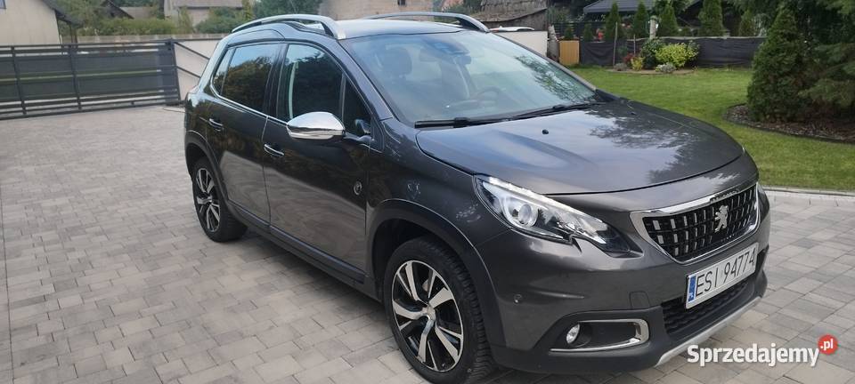 Peugeot 2008 16 bluehdi 2017 compas mały nieuszkodzony Sieradz