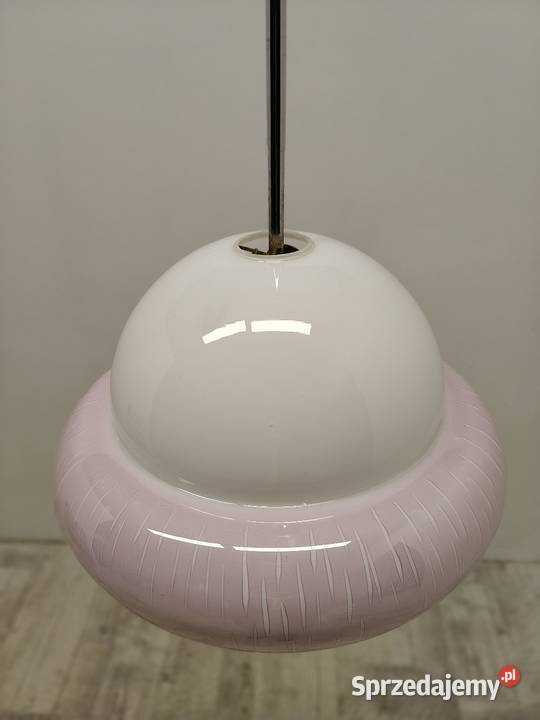 lampa wisząca szklana vintage design łódzkie Radomsko