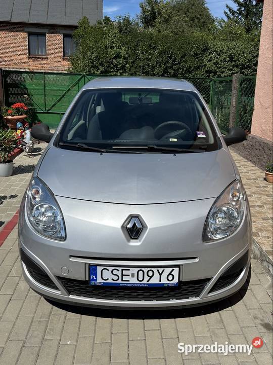 Renault twingo srebrny kujawsko-pomorskie Mała Cerkwica
