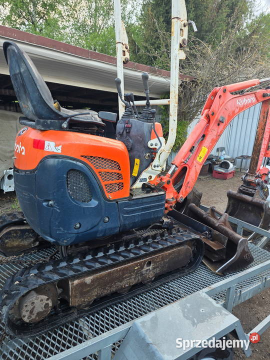 Minikoparka Kubota u103 Rok produkcji 2011 podkarpackie Nisko sprzedam