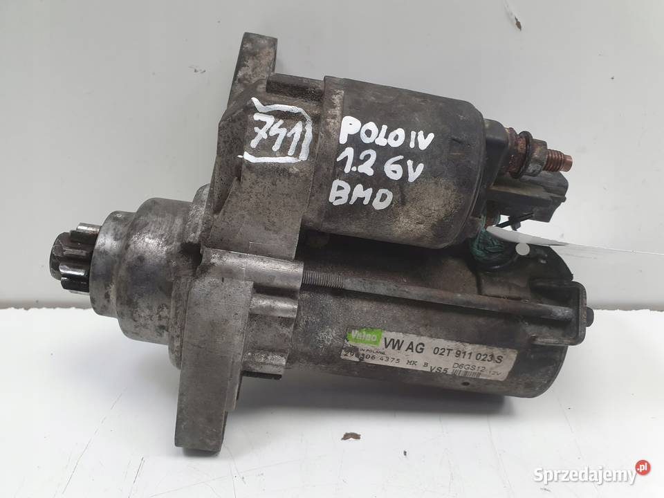 ROZRUSZNIK VW Polo IV 12 6V ROZRUSZNIK valeo Rudka