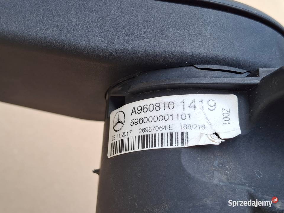 MERCEDES AROCS ANTOS ACTROS MP4 LUSTRO LUSTERKO Bieleń sprzedam