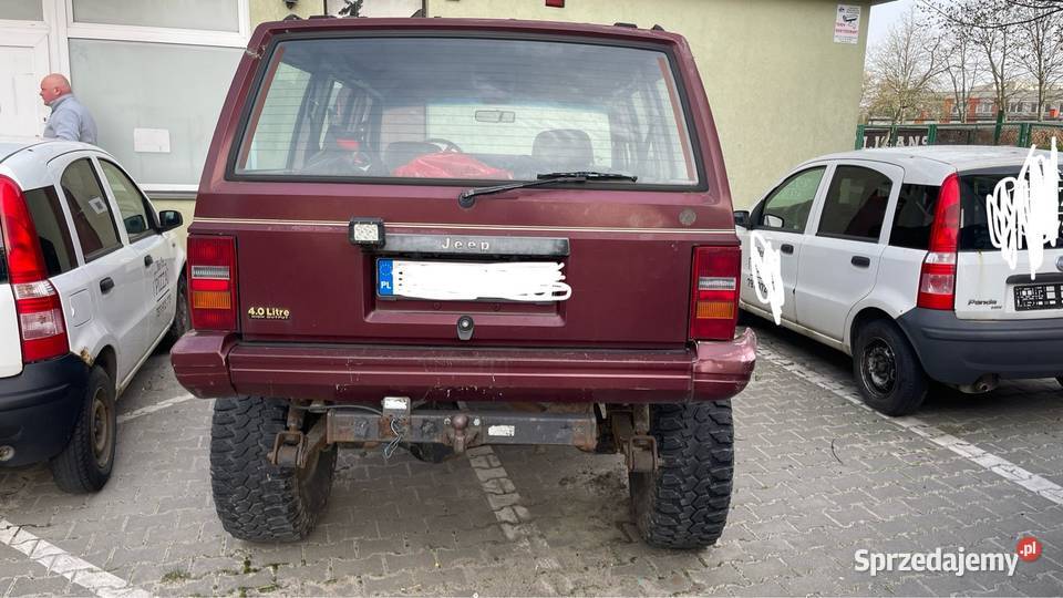 Jeep xj 40 gaz sekwencja Off Road