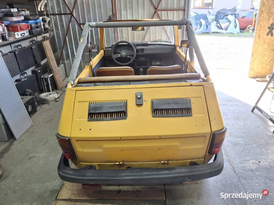 FIAT 126P Cabrio Bosmal Buggy Kabriolet opolskie Korfantów