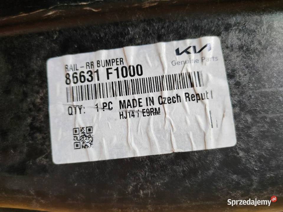 Kia Sportage IV 16 Belka Zderzaka Tył 86631F1000 Pleszew sprzedam