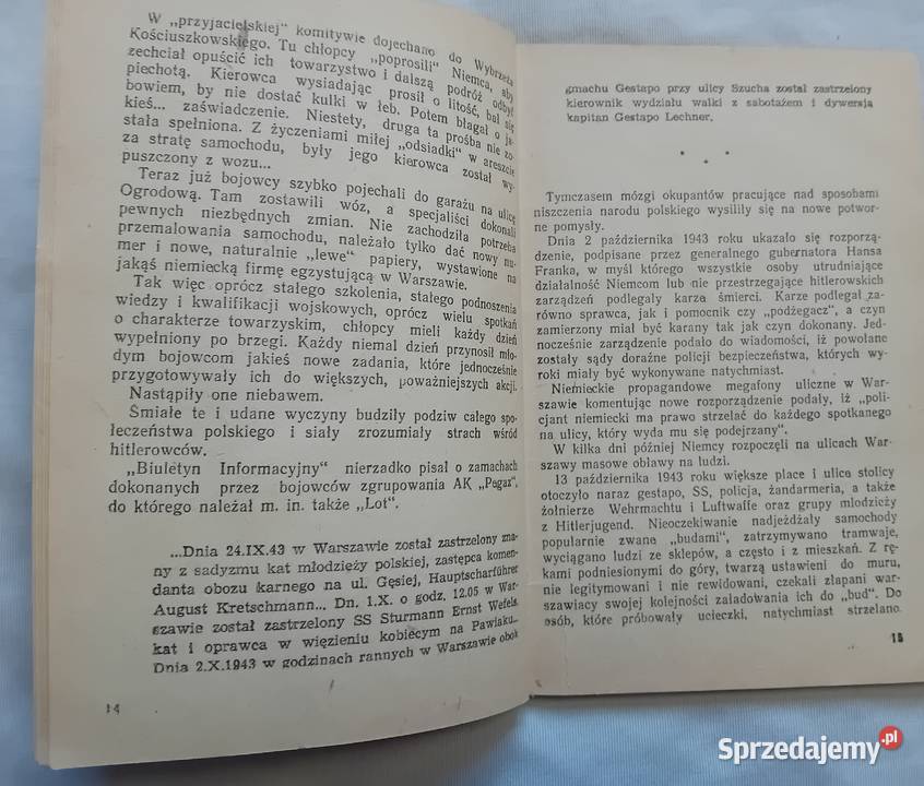Żółty Tygrys MDuninWąsowicz Zamach na Kutscherę Koźminek