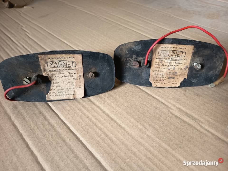 Lampy tył fso fsm Warszawa m20 pabieda osobowe Gostyń