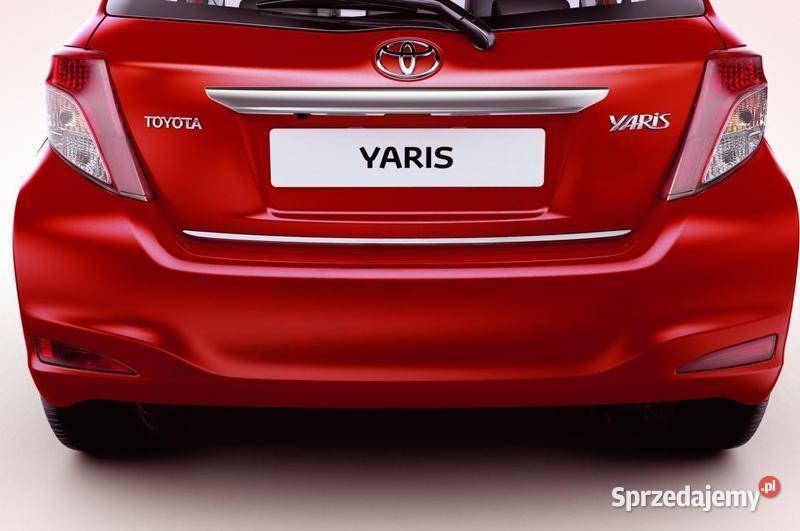 TOYOTA Yaris Listwa ochronna nakladka zderzak dolnośląskie Kąty Wrocławskie sprzedam