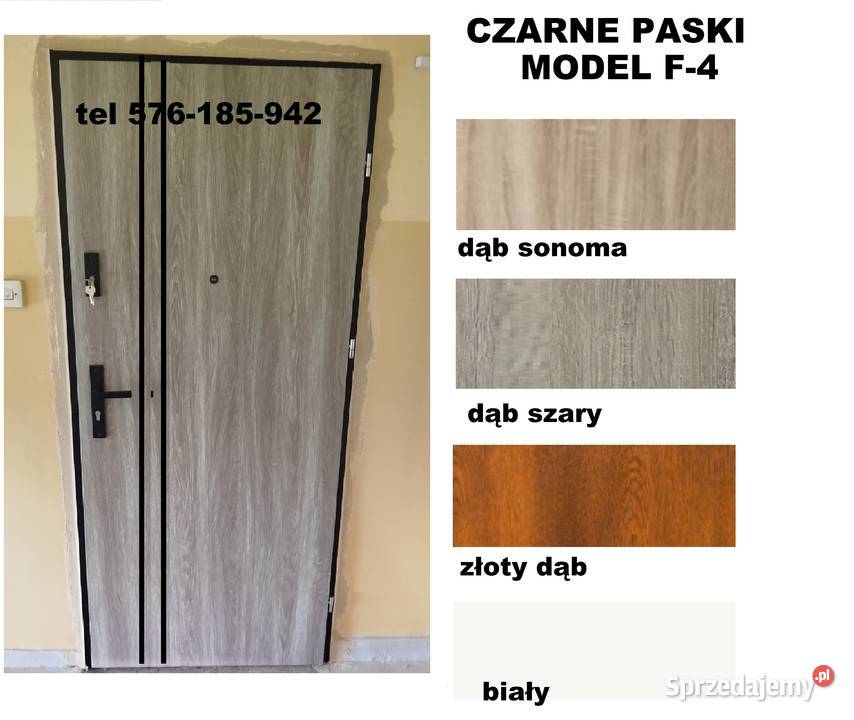 Drzwi wejściowe zewnętrzne antywłamaniowe śląskie Zabrze