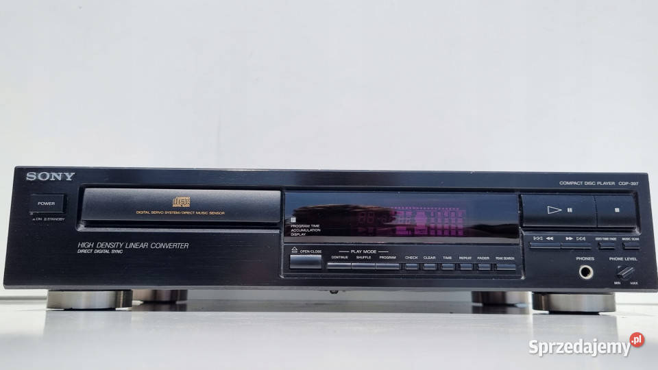 Cd player SONY CDP 397 CDP397 odtwarzacz