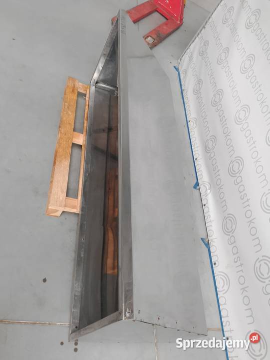 Okap przyścienny trapezowy 192x65x60 bez łapaczy Wrocław sprzedam