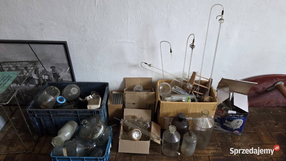 Menzurki pipety wyposażenie laboratorium Pozostałe Świętochłowice