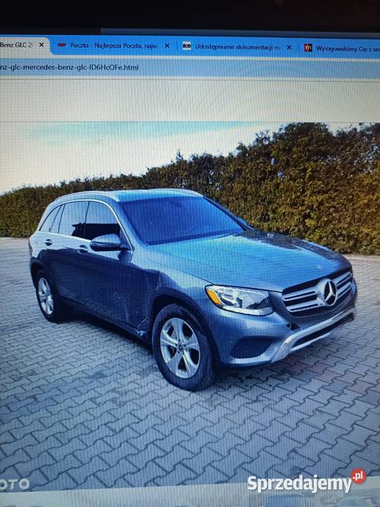 Mercedes Benz GLC 300 9GTRONIC AMG 20ZAMIANA 1991cm3 Samochody osobowe Bodaczów